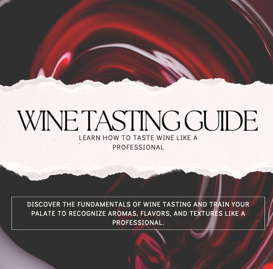 Wine Tasting Bundle – Wine Guide, Aroma Chart & Tasting Sheets (Digital Download)