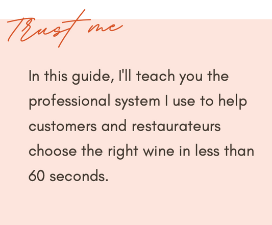 Pairing guide for Food and Wine